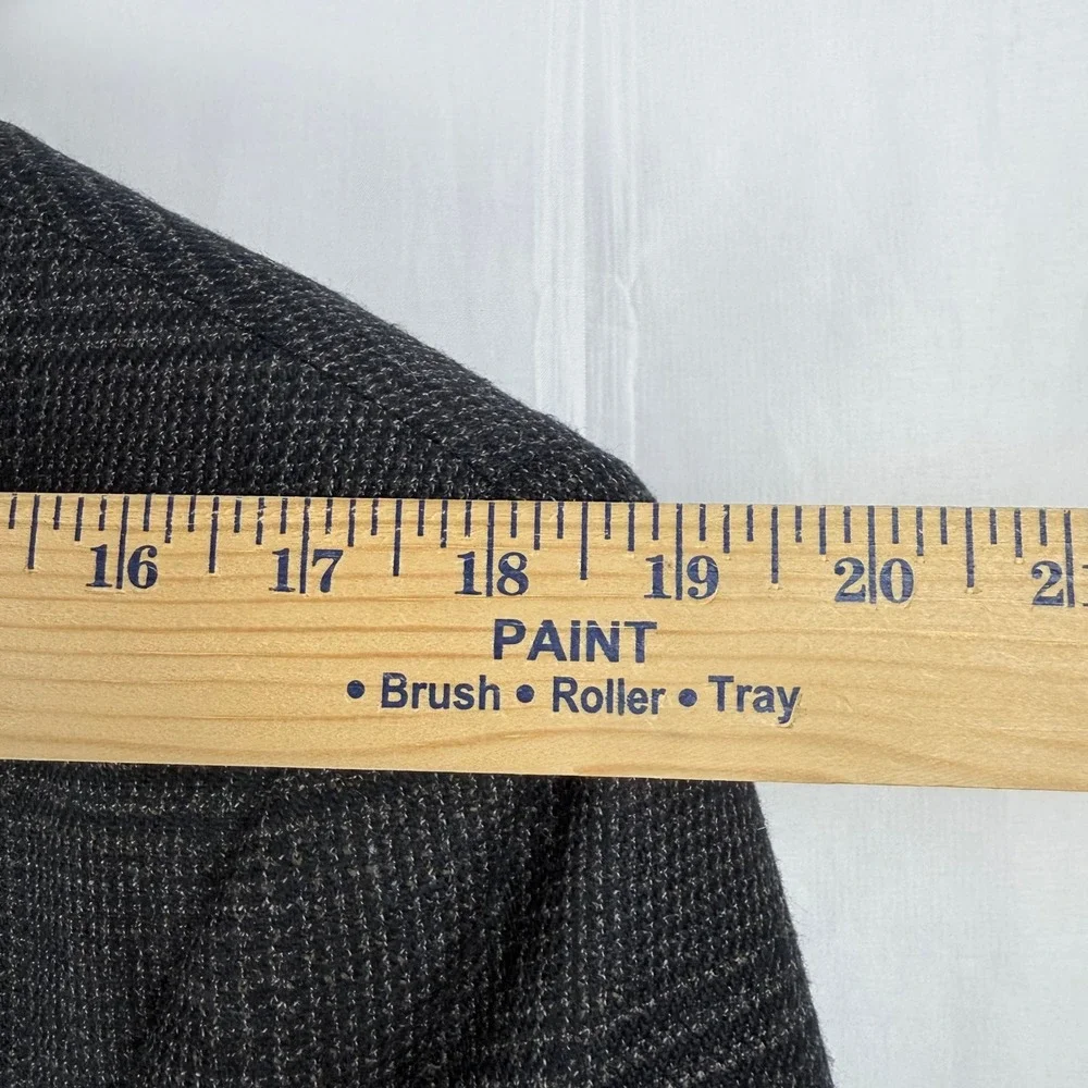 Vintage Gianfranco Ruffini Mens 42R Grey Glen Plaid Blazer‎ Sport Coat